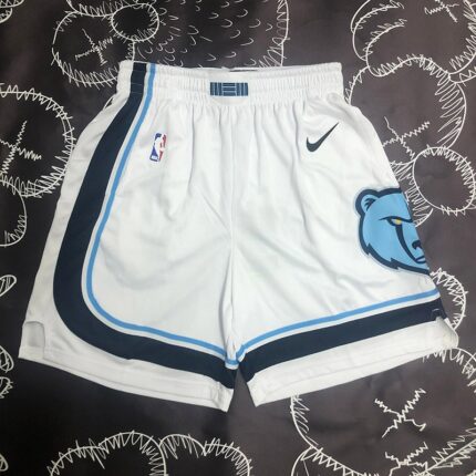 Memphis Grizzlies Jordan Edition white Shorts NBA S-XXL