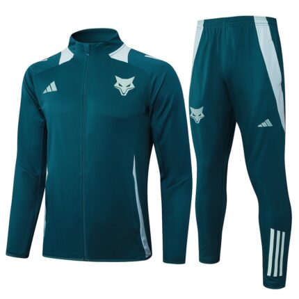 A851 2425 Long zipper Cruzeiro Green training kit S-2XL