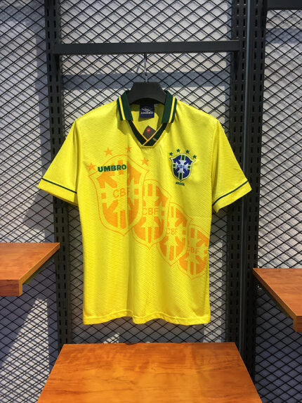 Retro 94/97 Brazil home S-2XL