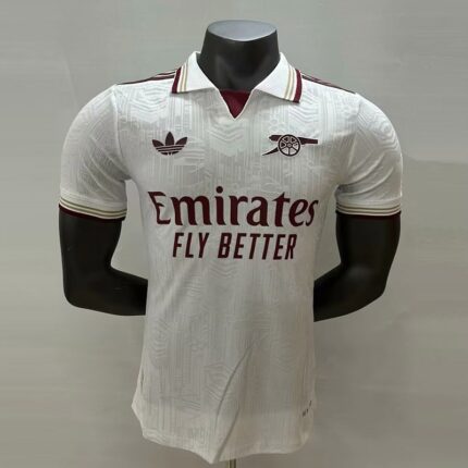 25/26 Player Arsenal White Third S-XXL