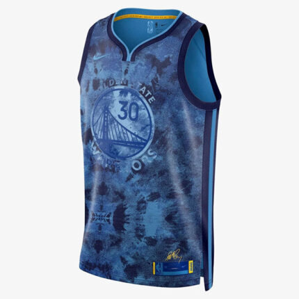 No.30 CURRY NBA Warriors blue S-XXL