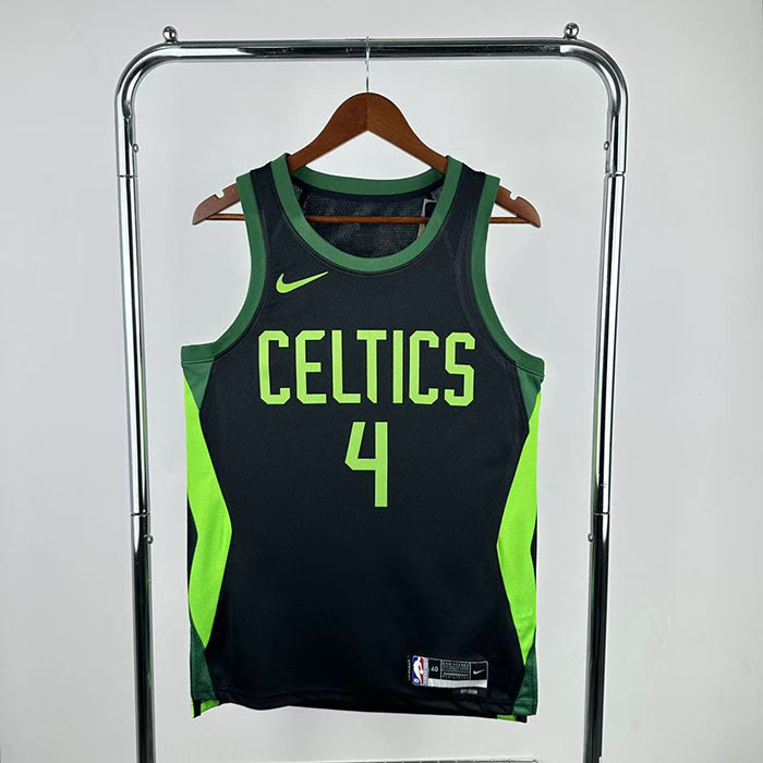 25th season Celtics City Edition No. 4 Holiday