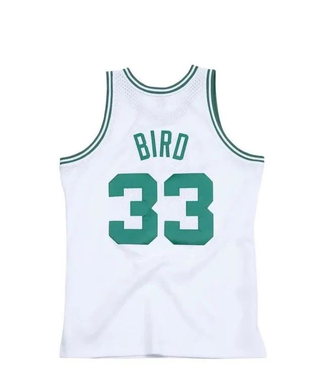 Mitchell &amp; Ness NBA Boston Celtics Larry Bird Home 1985/86 Swingman Jersey White/Green