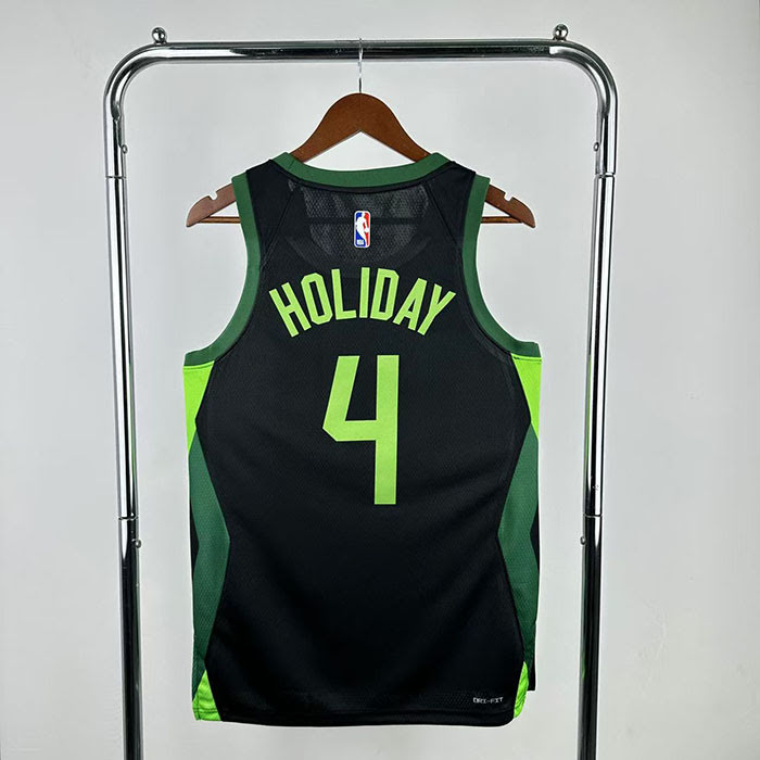 25th season Celtics City Edition No. 4 Holiday