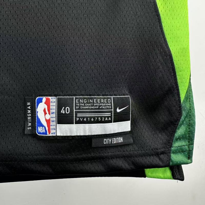 25th season Celtics City Edition No. 7 Brown