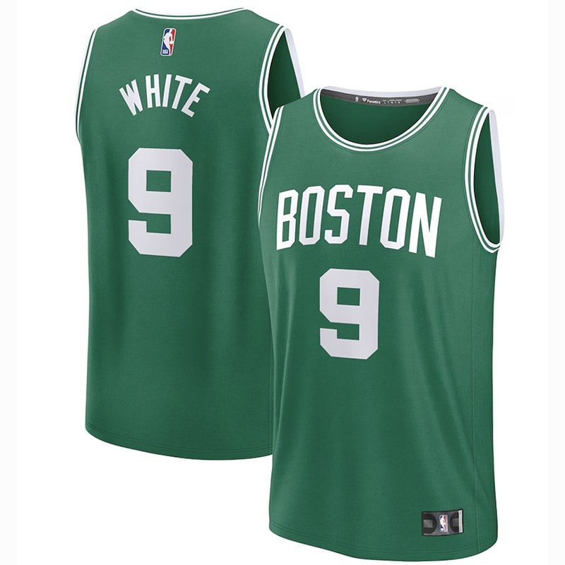 Celtics No. 9 green White S-2XL