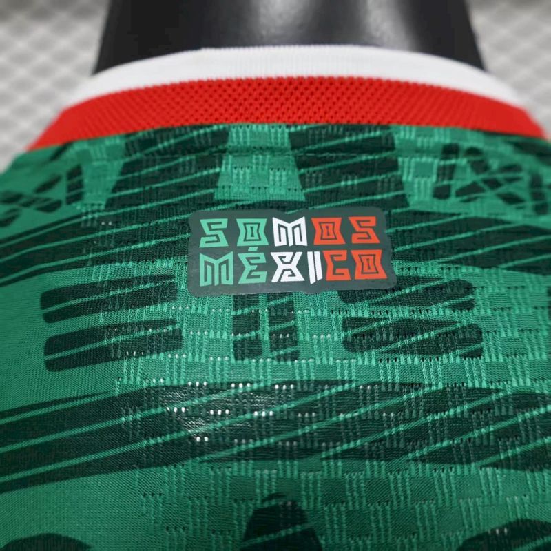 2627 Mens Mexico World Cup Home Jersey Player Version