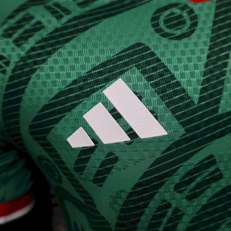 2627 Mens Mexico World Cup Home Jersey Player Version