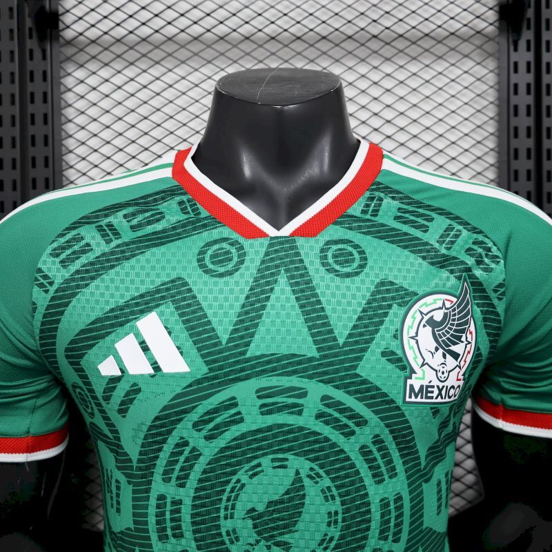 2627 Mens Mexico World Cup Home Jersey Player Version
