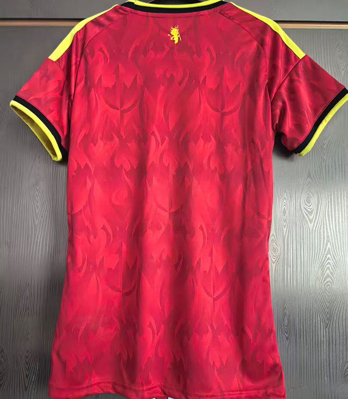 2627 women Belgium World Cup Home Jersey