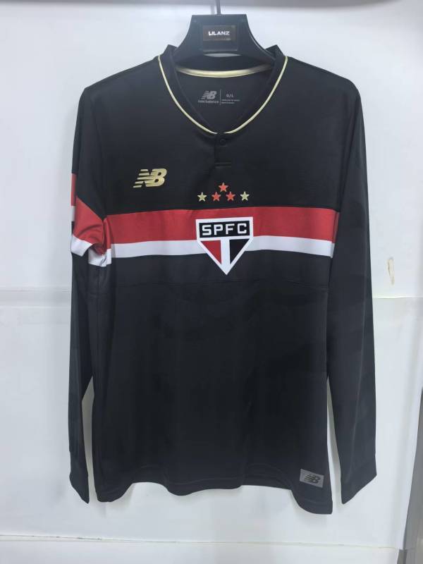 2526 Sao Paulo Third Away Long Sleeve S-4XL