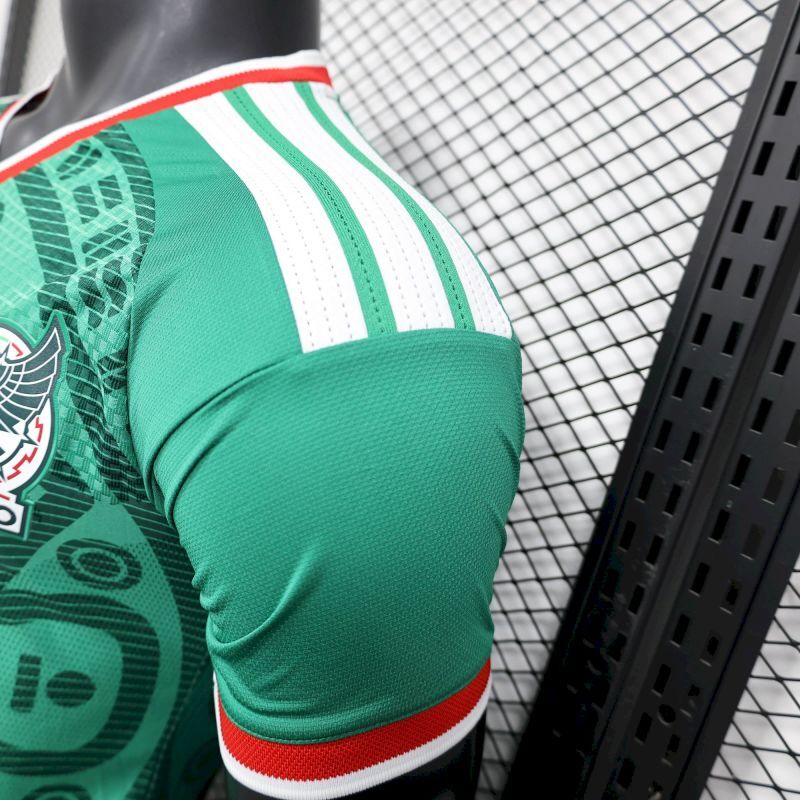 2627 Mens Mexico World Cup Home Jersey Player Version