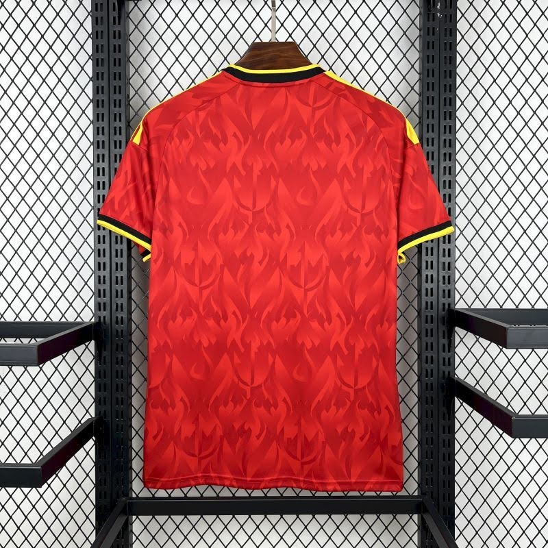 2627 Mens Belgium World Cup Home Jersey