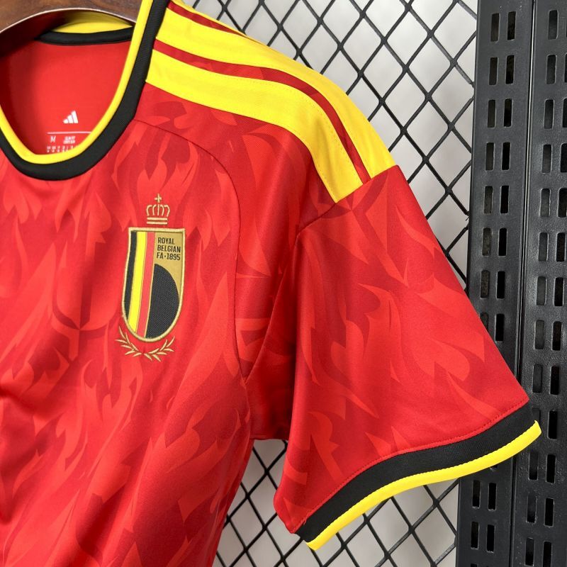 2627 Mens Belgium World Cup Home Jersey