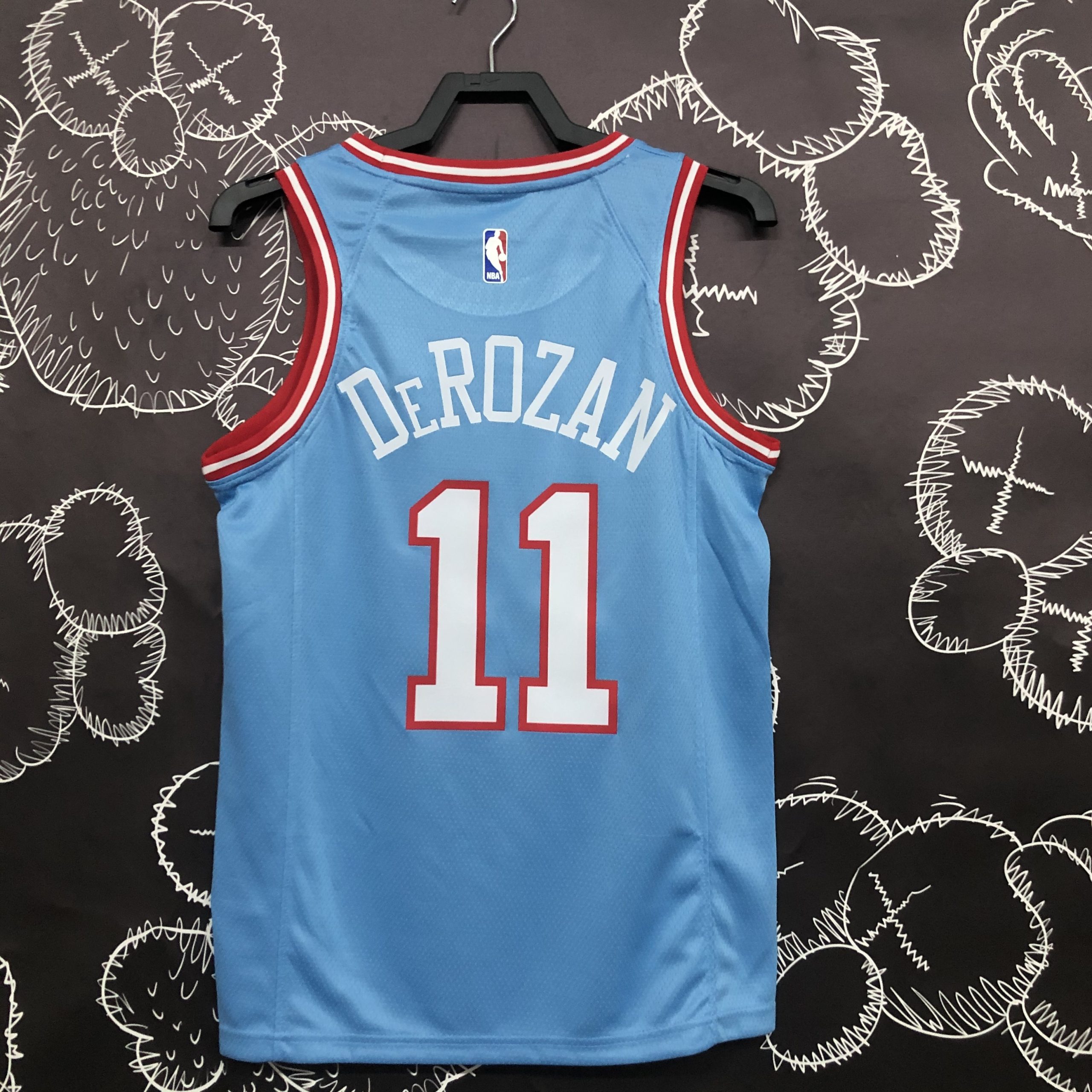 Chicago Bulls, blue, number 11, DeMar DeRozan