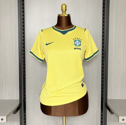 2627 Brasil Home Women Jersey S-2XL