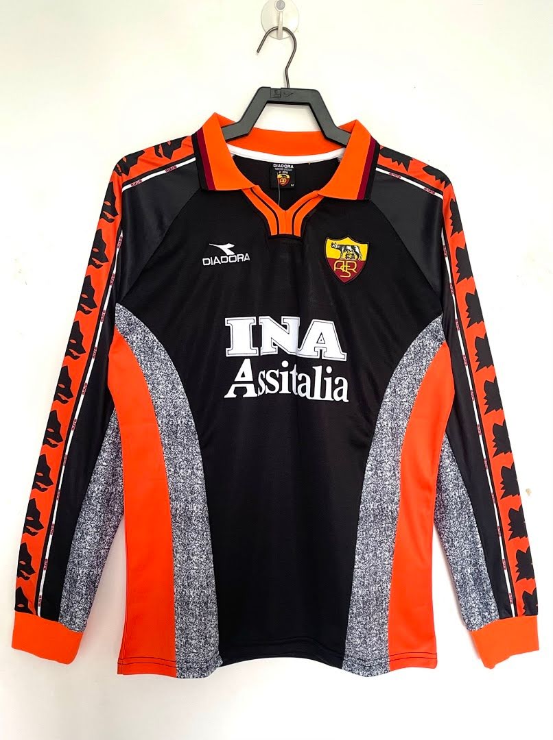 1998-99 Rome 2-night long-sleeved shirt