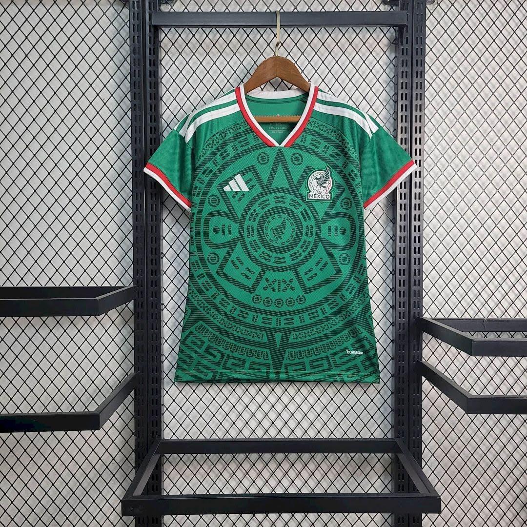 2627 Women\'s Mexico Home Jersey S-2XL