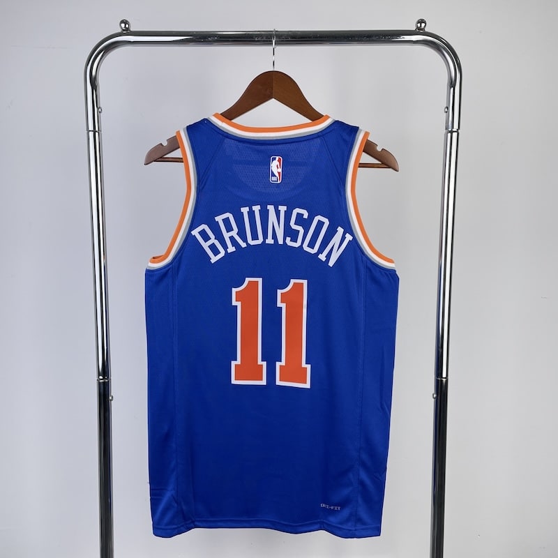2023 Knicks away game #11 Brunson S-2XL