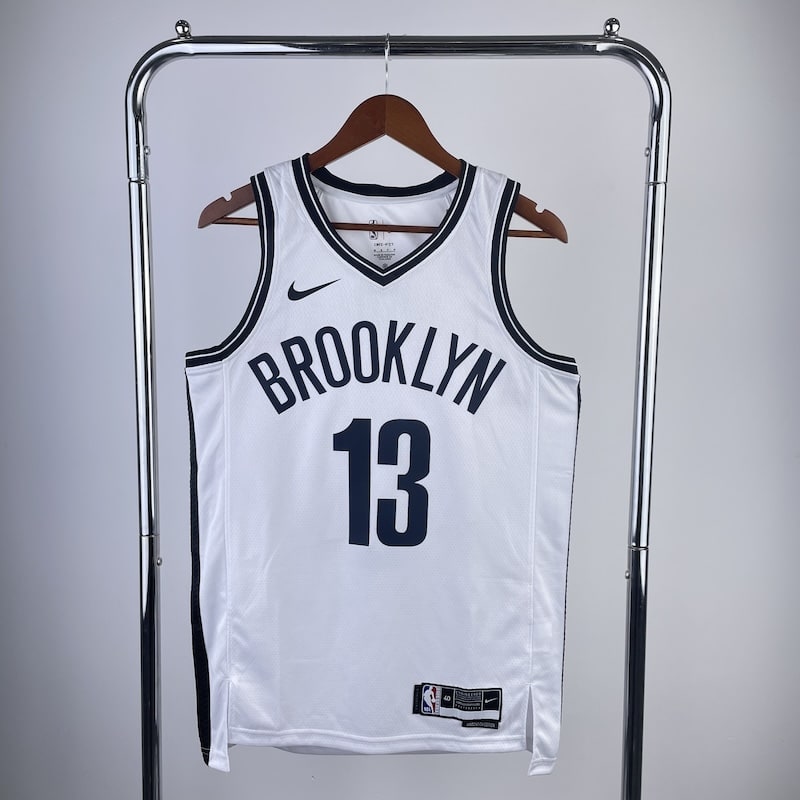 2022/23 Brooklyn Nets HARDEN White Association Edition Jersey S-2XL