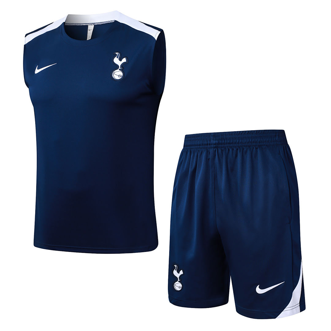 D25227# 2526 Tottenham Hotspur Royal Blue Vest Set S-2XL
