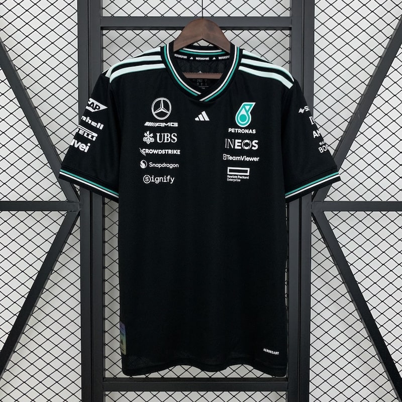 Mercedes 2025 Drivers Shirt S-4XL