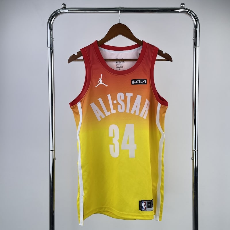 2023 All-Star Yellow #34 Giannis Antetokounmpo