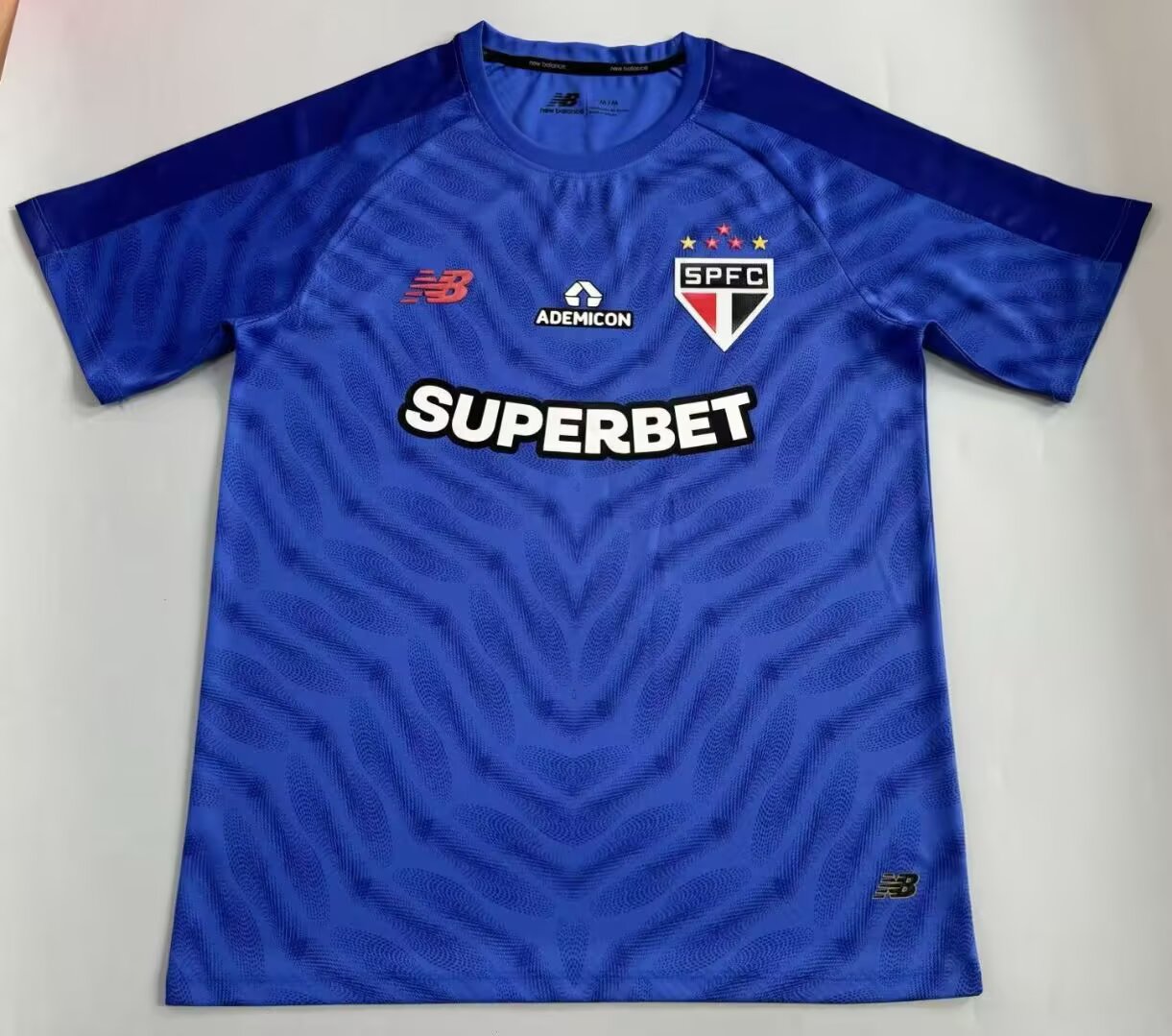 2627 S&atilde;o Paulo goalkeeper light blue jersey, size S-4XL