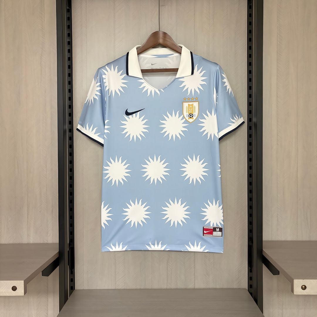 2627 Uruguay light blue jersey, sizes S-2XL
