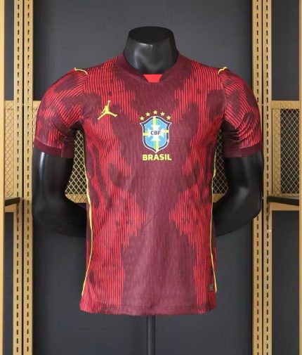 2627 Brazil Red Player S-4XL