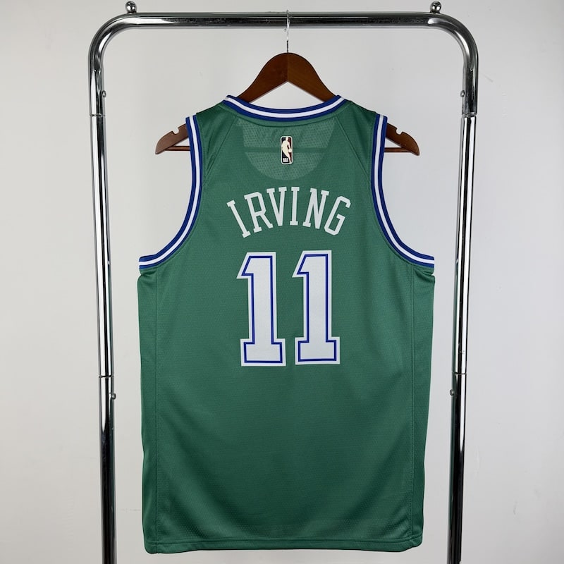 2026 Dallas Mavericks green #11 Irving S-2XL