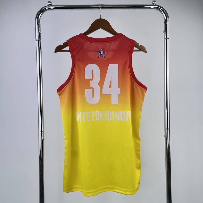 2023 All-Star Yellow #34 Giannis Antetokounmpo