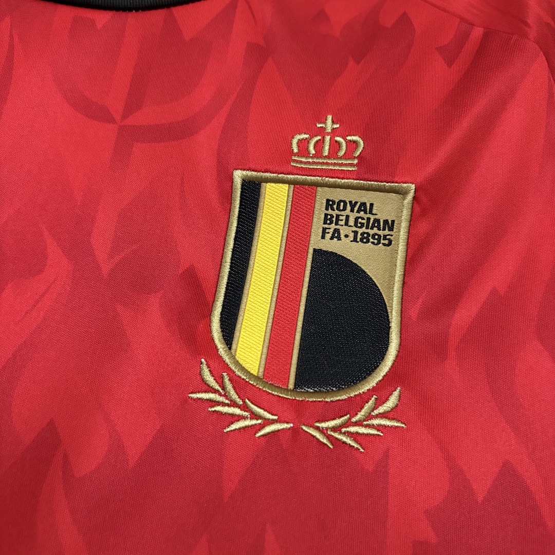 2627 Belgium Home Long-Sleeve Jersey S-4XL