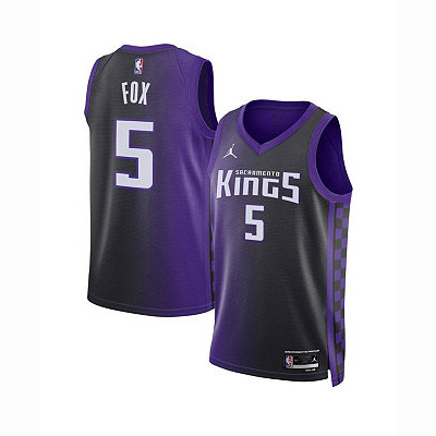 2024 Sacramento Kings exclusive #5 fox S-2XL