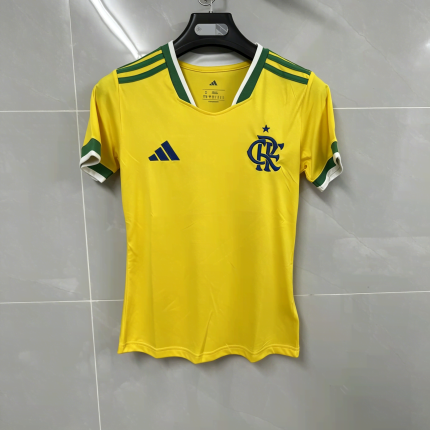 2627 Flamengo Special Edition Yellow Women\’s Jersey S-2XL